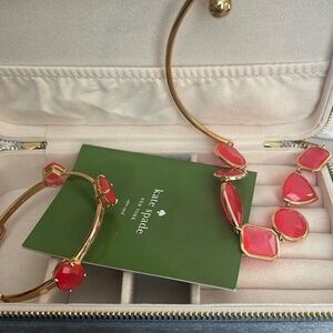 Beautiful Glass Crystal Kate Spade Set